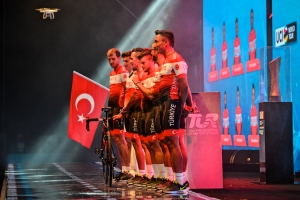 Türkisches Nationalteam bei der Türkei-Rundfahrt