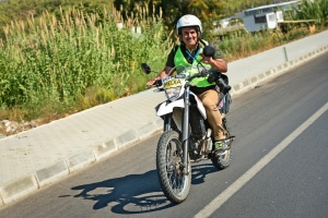 Türkisches Presse-Motorrad 