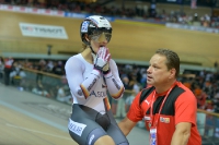 Kristina Vogel holt Gold beim Sprint