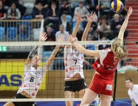 Frauen-Volleyball-Duell SC Potsdam gegen Dresdner SC