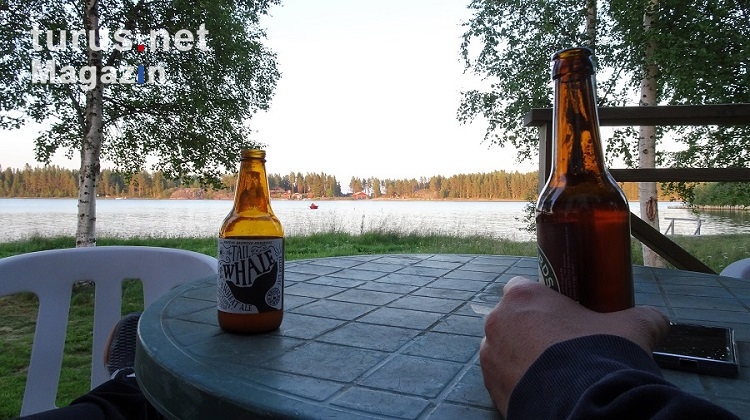 Foto Bier Auf Dem Campingplatz In Sikea Bilder Von Schweden Turus Net Magazin