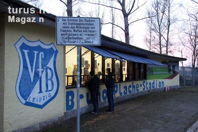 Kassen am Bruno-Plache-Stadion des 1. FC Lok Leipzig