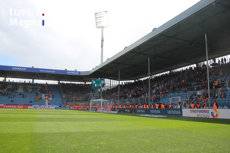 Magdeburg Fans im Ruhrstadion