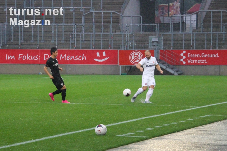 Test Rot-Weiss Essen vs. 1. FC Bocholt, Abschiedsspiel Grund und Platzek 14-07-2021