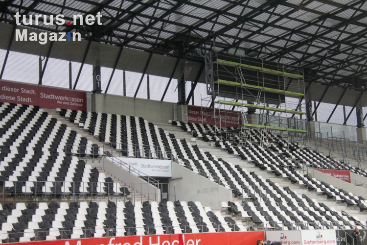 Neue Anzeigentafel Stadion Essen 14-07-2021