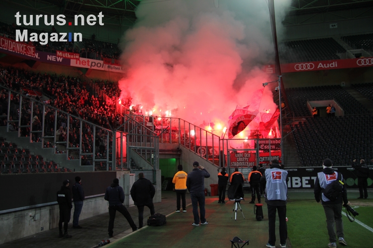 Pyroshow Ultras Essen in Mönchengladbach 2021