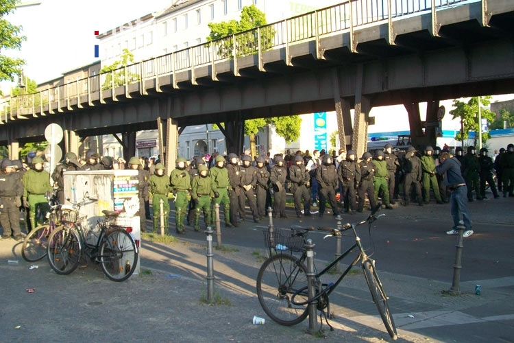 1. Mai Demo in Berlin-Kreuzberg 2009