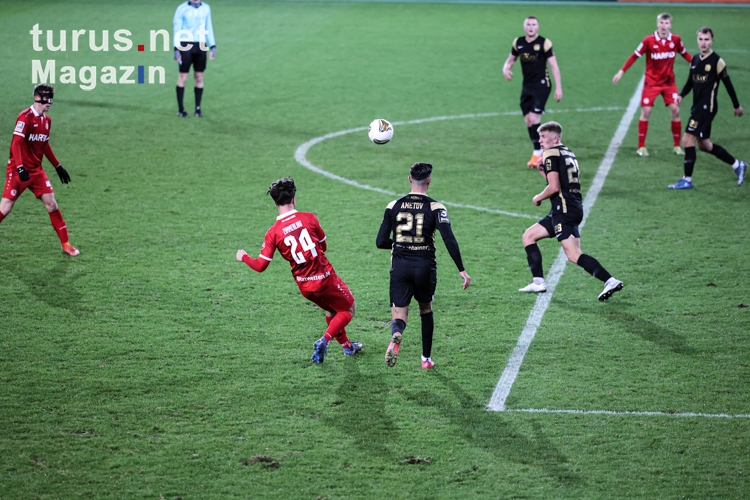 Guiliano Zimmerling Rot-Weiss Essen vs. SV Meppen Testspiel Spielfotos 08-01-2022