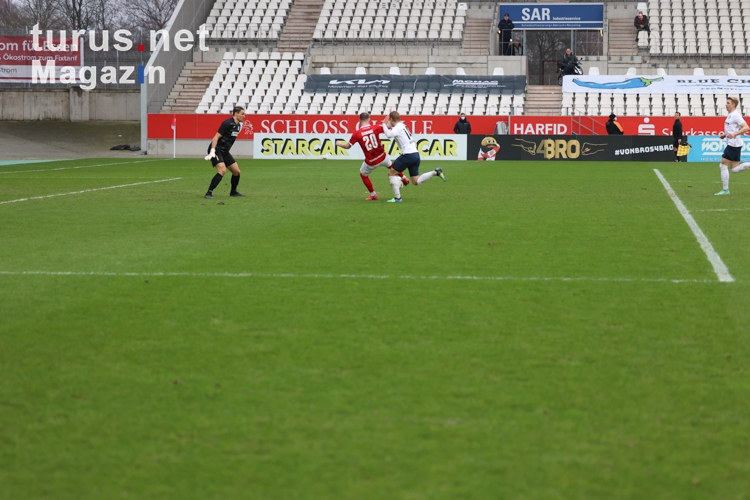 Marius Kleinsorge Rot-Weiss Essen vs. Wuppertaler SV Spielfotos 23-01-2022