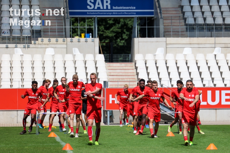Rot-Weiss Essen erstes öffentliches Training 16.06.2022