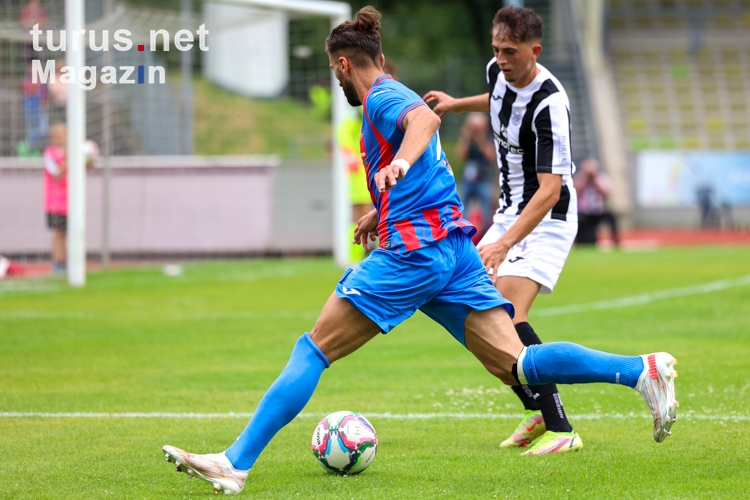Valdet Rama Wuppertaler SV Spielfotos 31.07.2022