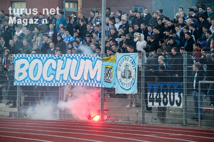 Pyroshow VfL Bochum in Wattenscheid