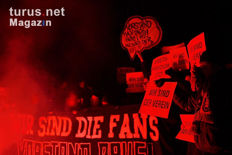Montagsdemo der Fans des 1. FC Lok Leipzig