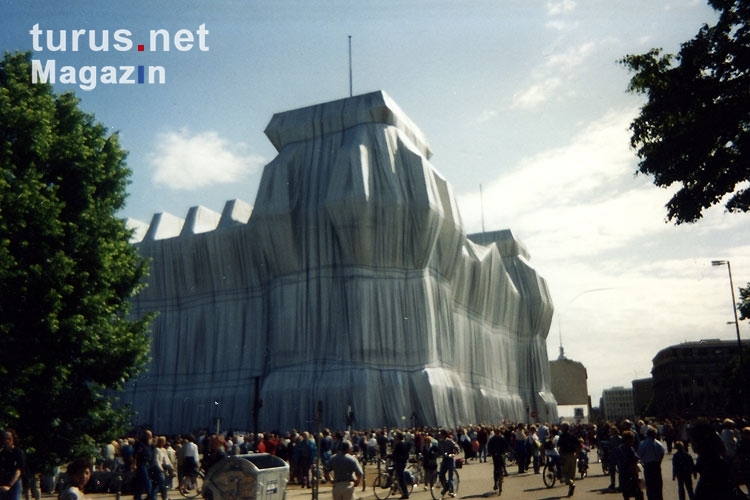 Verhüllter Berliner Reichstag, 1995