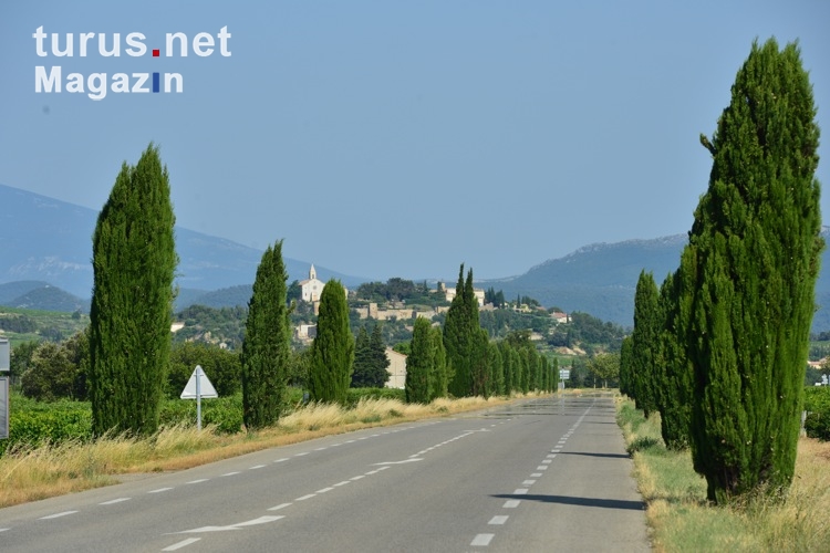 Strecke der Tour de France in der Provence