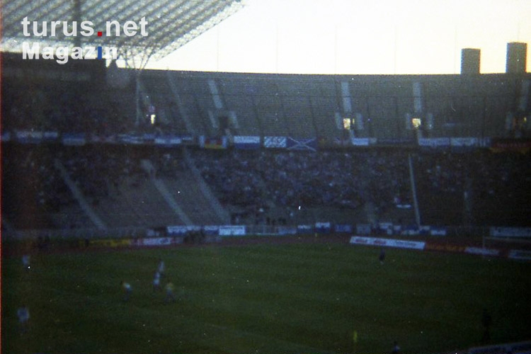 Berliner Olympiastadion Anfang der 90er Jahre