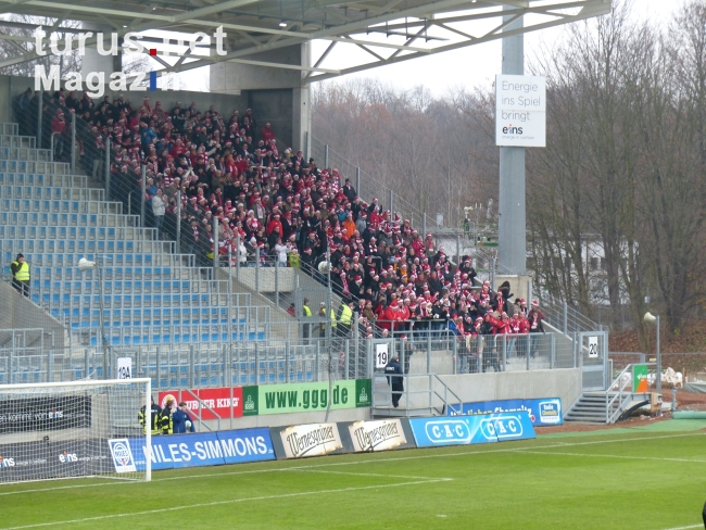 Hallescher FC beim Chemnitzer FC