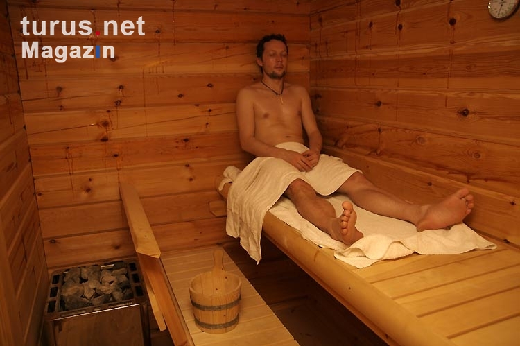 Der sauna in beschnitten Sauna/FKK: Freiliegende
