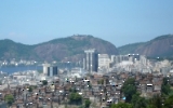 Zentrum und Favelas in Rio de Janeiro