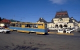 Blick auf den Bahnhof von Vladivostok