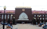 Bahnhof der russischen Stadt Kaliningrad
