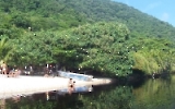 Idylle an einem Teich im Bundesstaat Rio de Janeiro