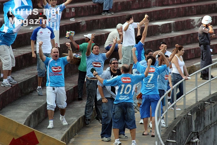 Anhänger des Marília Atlético Clube zu Gast beim Portuguesa FC, (Foto: T. Hänsch www.unveu.de)