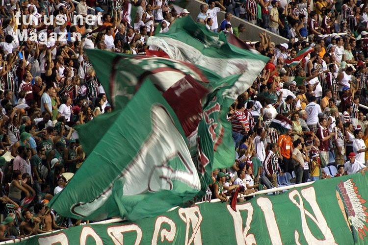 Fans des Fluminense FC im Estádio Olímpico João Havelange in Rio (Foto: T. Hänsch www.unveu.de)