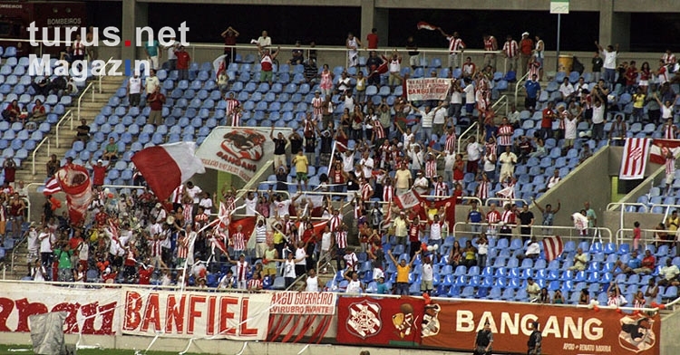 Anhänger des Bangu Atlético Clube im Estádio Olímpico João Havelange (Foto: T. Hänsch www.unveu.de)