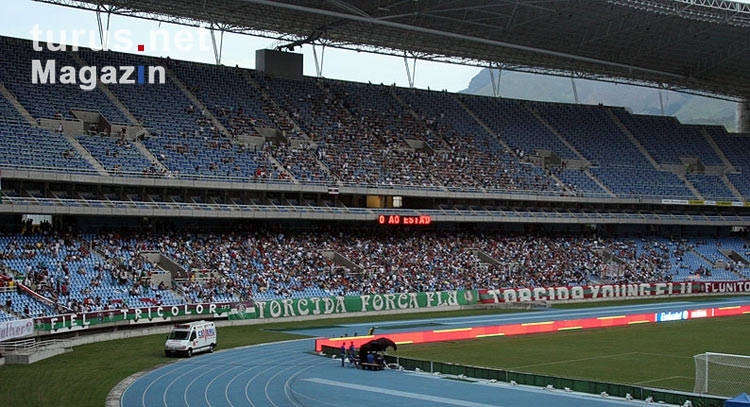 Futebol do Brasil: Das Estádio Olímpico João Havelange füllt sich,  (Foto: T. Hänsch www.unveu.de)