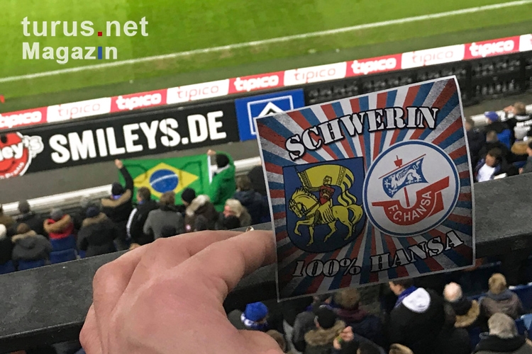 Foto: Schwerin-Aufkleber in Hamburg - Bilder von Hamburger SV - HSV
