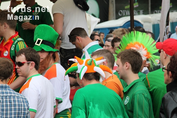 Irland zu Gast in Poznan bei der EM 2012 in Polen