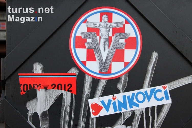Vinkovci, Zadar, Torcida, BBB aus Zagreb, Vukovar - alle waren sie da...