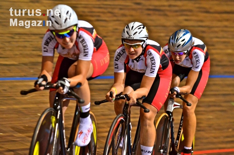 Mannschaftsverfolgung der Frauen, 126. DM Bahnradsport 2012