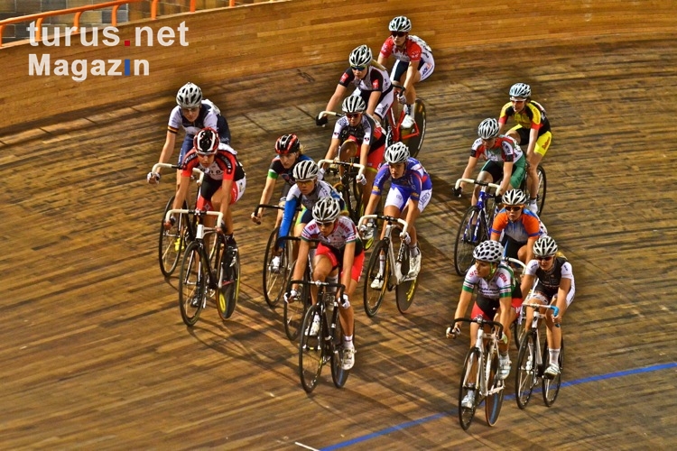 Punktefahren der Frauen, 126. DM im Bahnradsport 2012