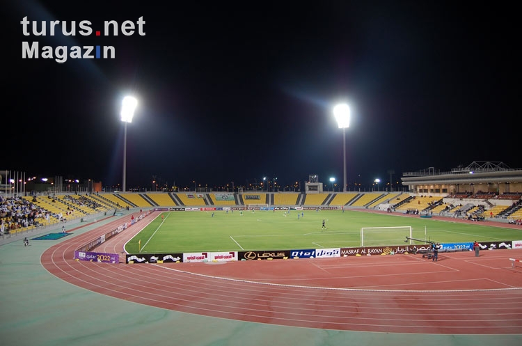 Al Kharaitiyat Club gegen Al Ahli Club in Katar