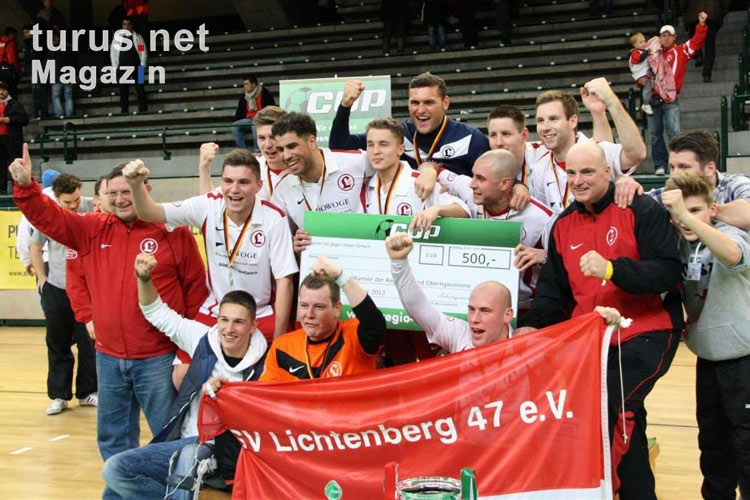 SV Lichtenberg 47 gewinnt den Regio-Cup 2013