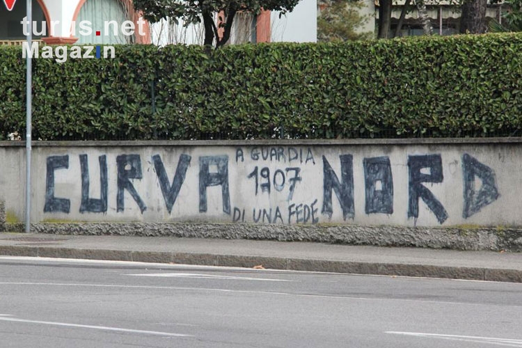 Curva Nord Graffiti in Bergamo