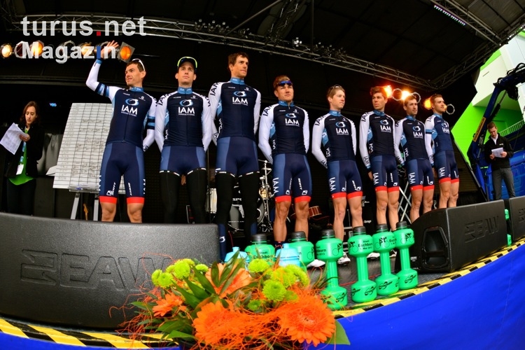 Teamvorstellung beim Radklassiker Rund um Eschborn Frankfurt 2013