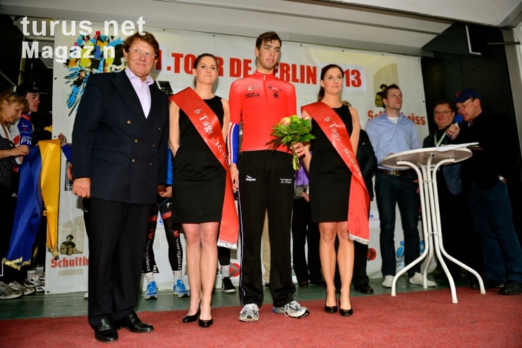 Siegerehrung fünfte Etappe Tour de Berlin 2013