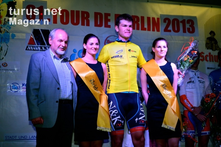 Siegerehrung dritte Etappe Tour de Berlin 2013