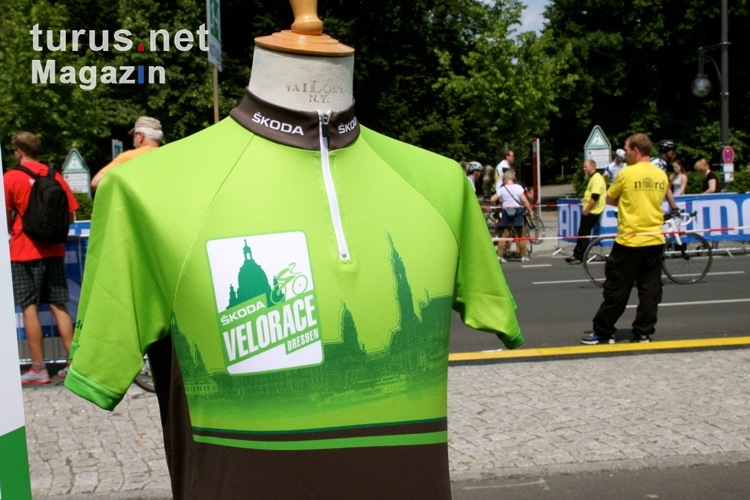 Grünes Shirt des Velorace Dresden