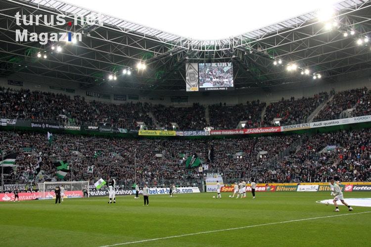 o estádio do Borussia Mönchengladbach na Alemanha