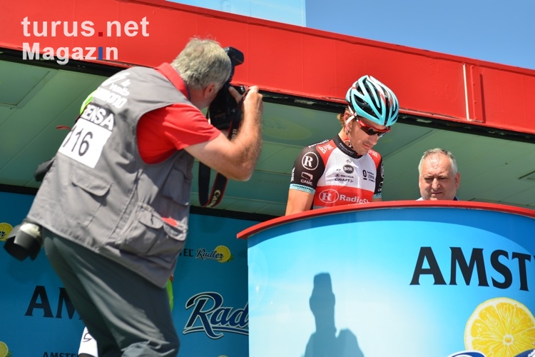 Präsentation der Fahrer, 12. Etappe der Vuelta 2013