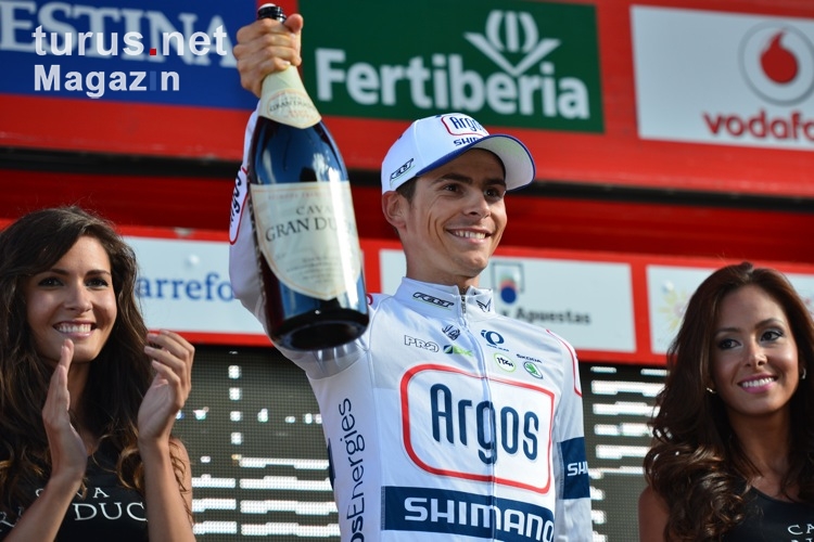 Siegerehrung 16. Etappe, La Vuelta 2013