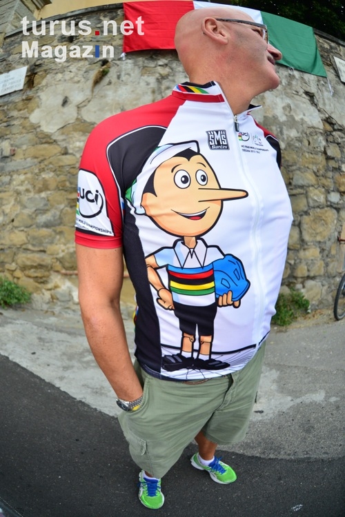 Straßenrennen Juniorinnen UCI WM 2013 in Florenz