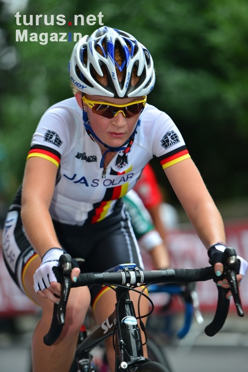 Luisa Kattinger beim Straßenrennen UCI WM 2013