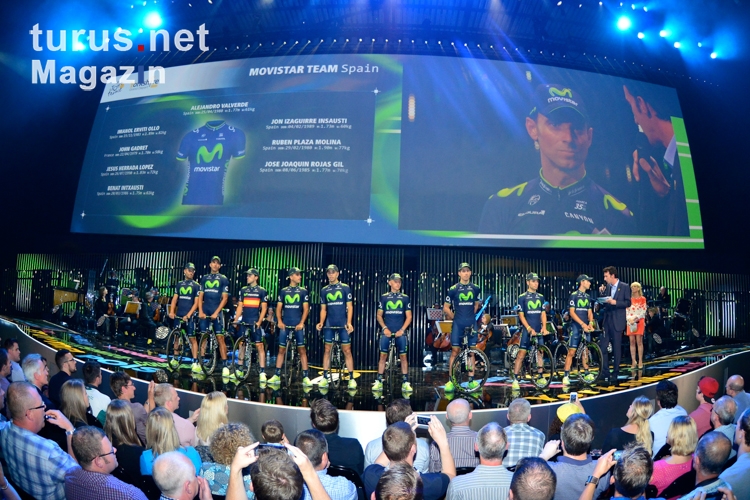 Teampräsentation in Leeds, Tour de France 2014