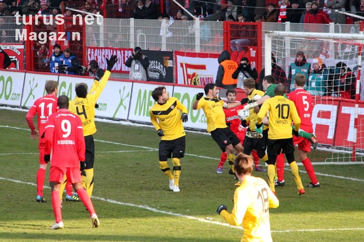 1. FC Union Berlin - SG Dynamo Dresden, 11. Februar 2012, 2. Bundesliga
