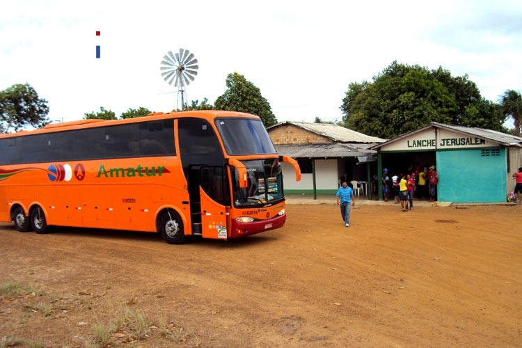 Unterwegs mit einem brasilianischen Überlandbus